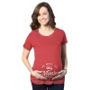 The More The Merrier Maternity T Shirt sold by Crazy Dog T-Shirts