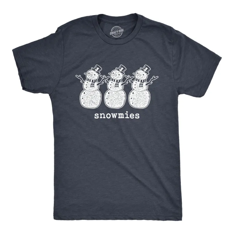 Snowmies Men's T Shirt sold by Crazy Dog T-Shirts