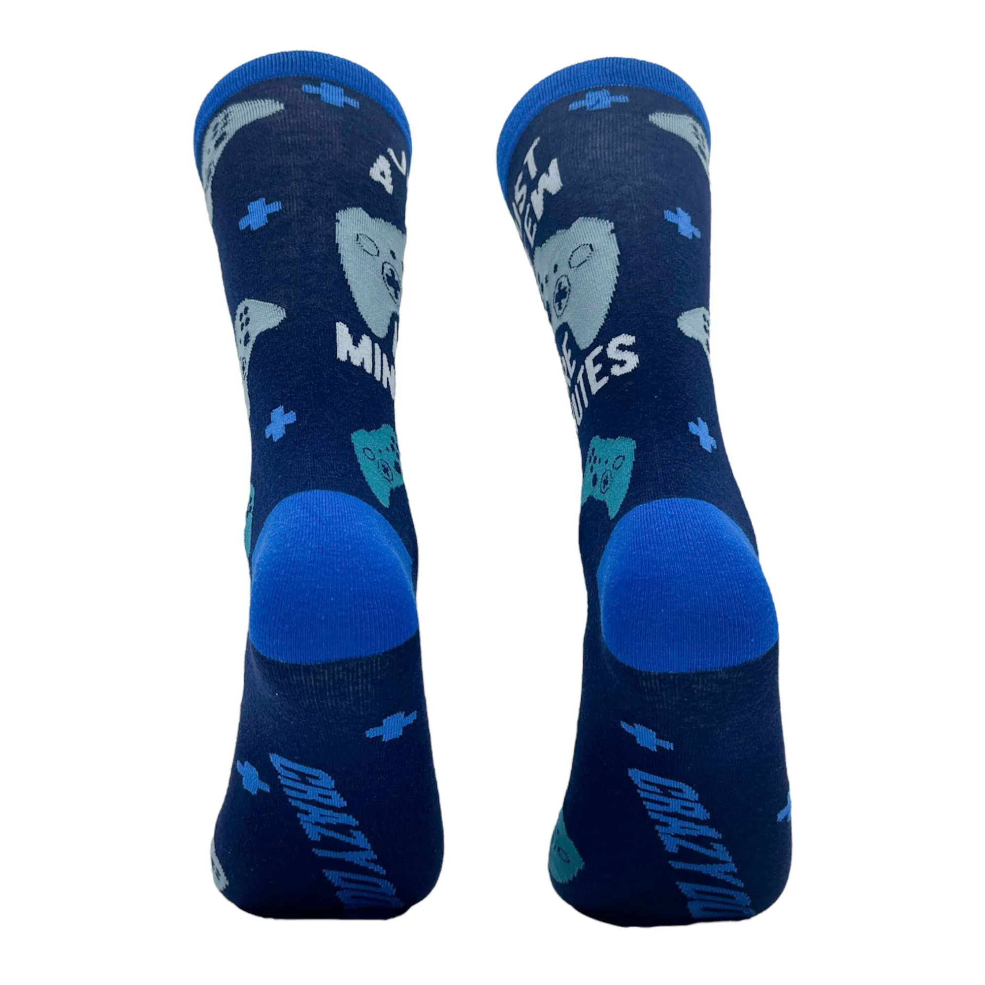 Funny Gaming Socks sold by Crazy Dog T-Shirts product image thumbnail 4