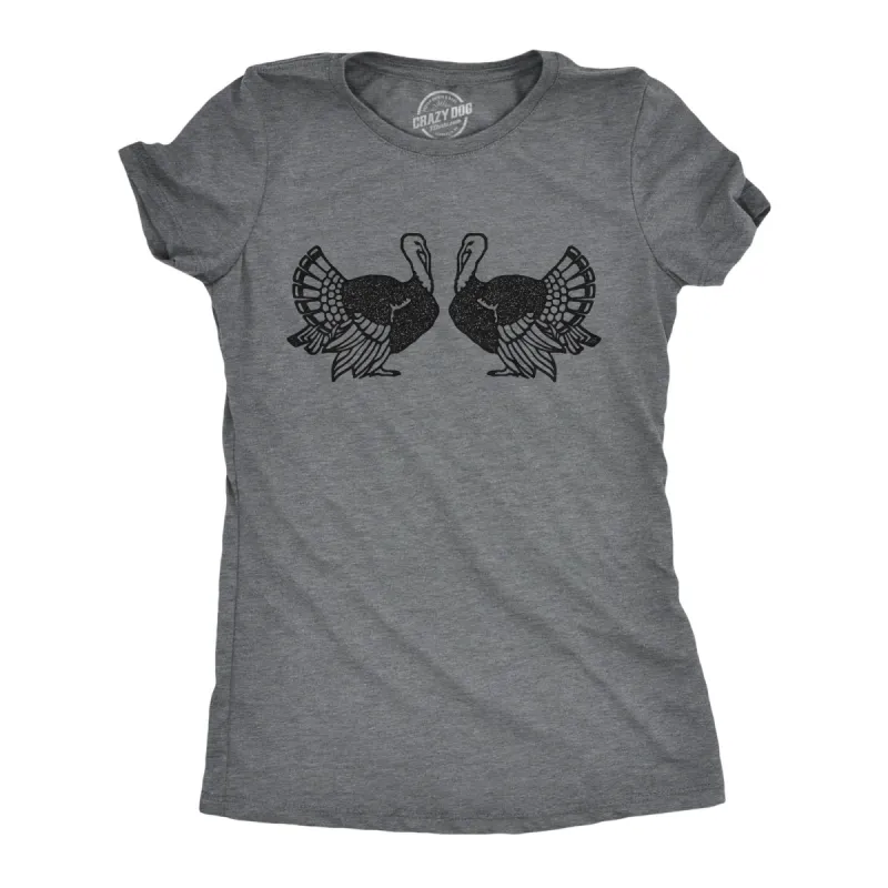Turkey Breasts Women's T Shirt sold by Crazy Dog T-Shirts