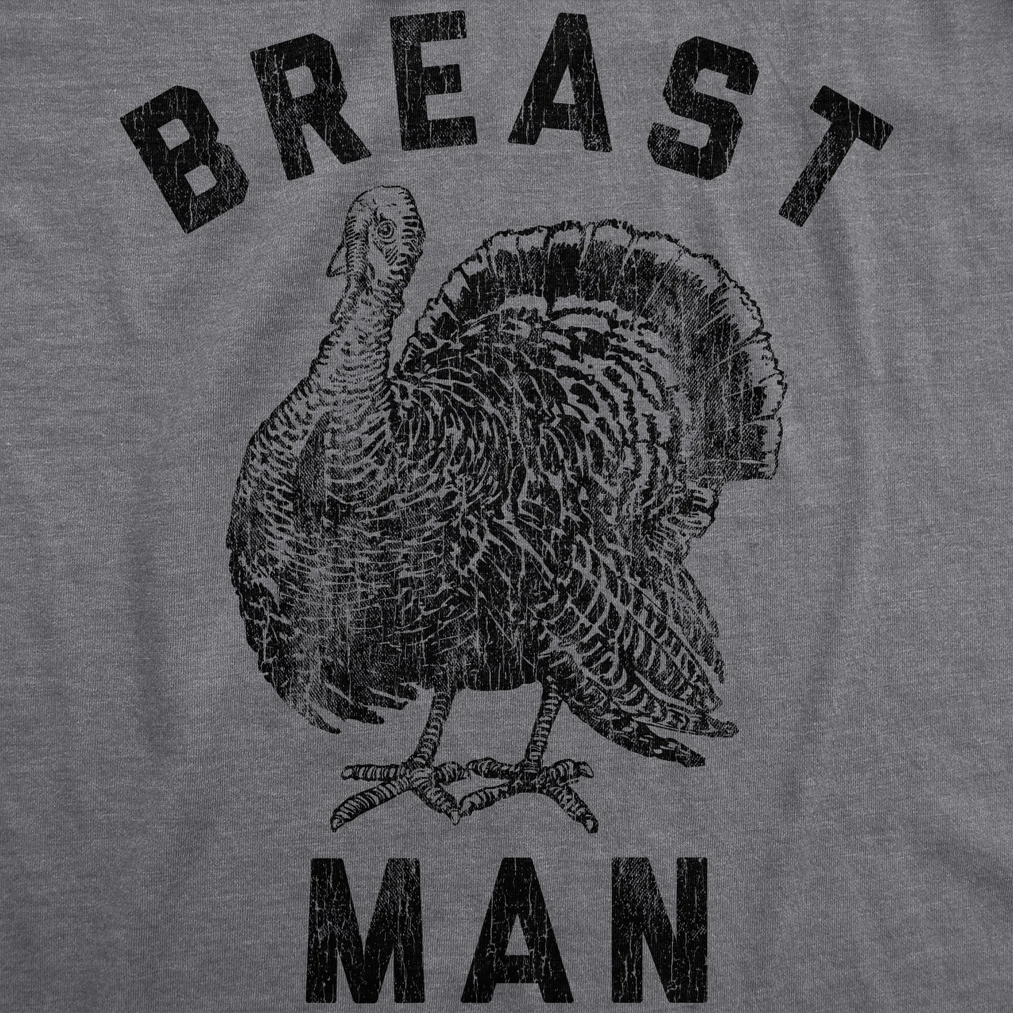 Breast Man Men's T Shirt sold by Crazy Dog T-Shirts product image thumbnail 2