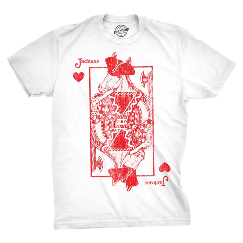 Jackass Of Hearts Men's T Shirt sold by Crazy Dog T-Shirts