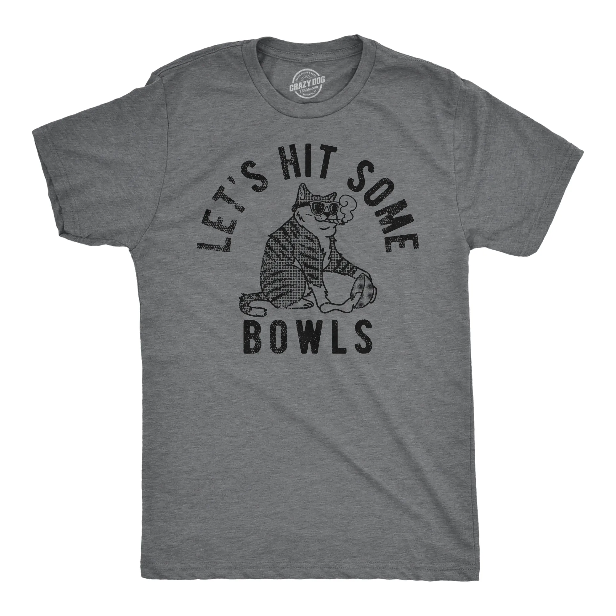 Lets Hit Some Bowls Men's T Shirt sold by Crazy Dog T-Shirts