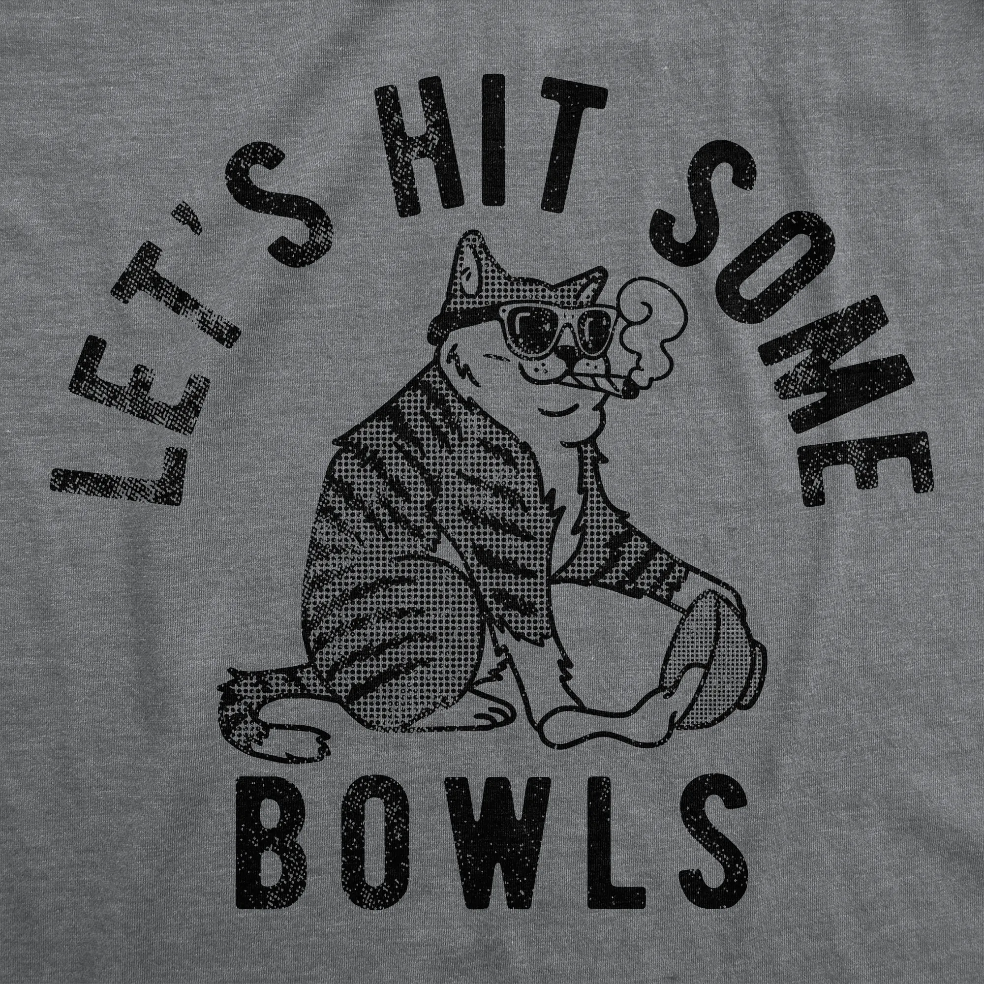 Lets Hit Some Bowls Men's T Shirt sold by Crazy Dog T-Shirts product image thumbnail 2