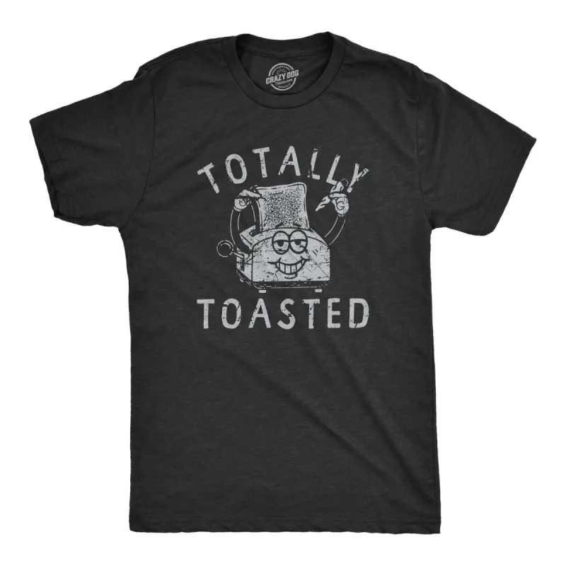 Totally Toasted Men's T Shirt sold by Crazy Dog T-Shirts