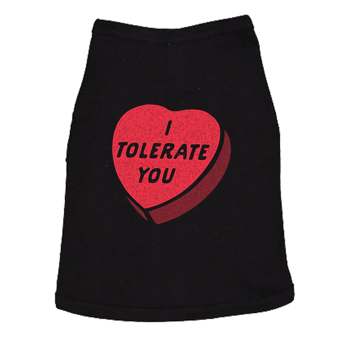I Tolerate You Dog Shirt sold by Crazy Dog T-Shirts