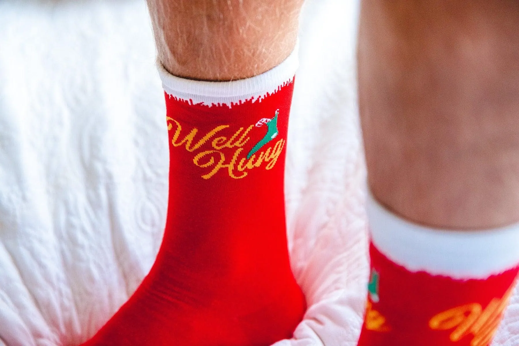 Mens Well Hung Socks sold by Crazy Dog T-Shirts product image thumbnail 5