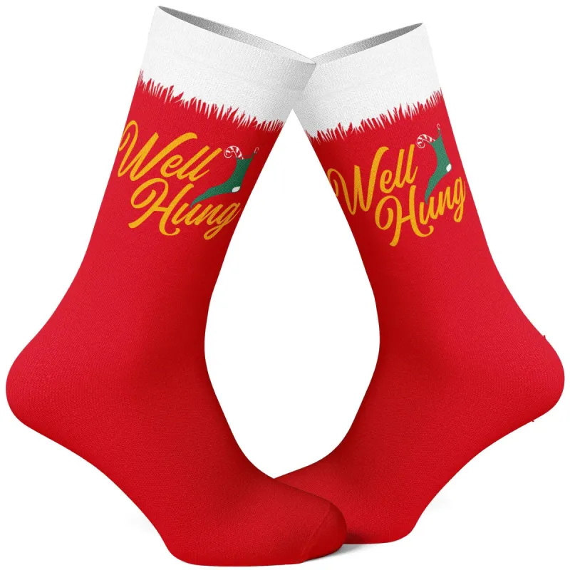 Mens Well Hung Socks sold by Crazy Dog T-Shirts