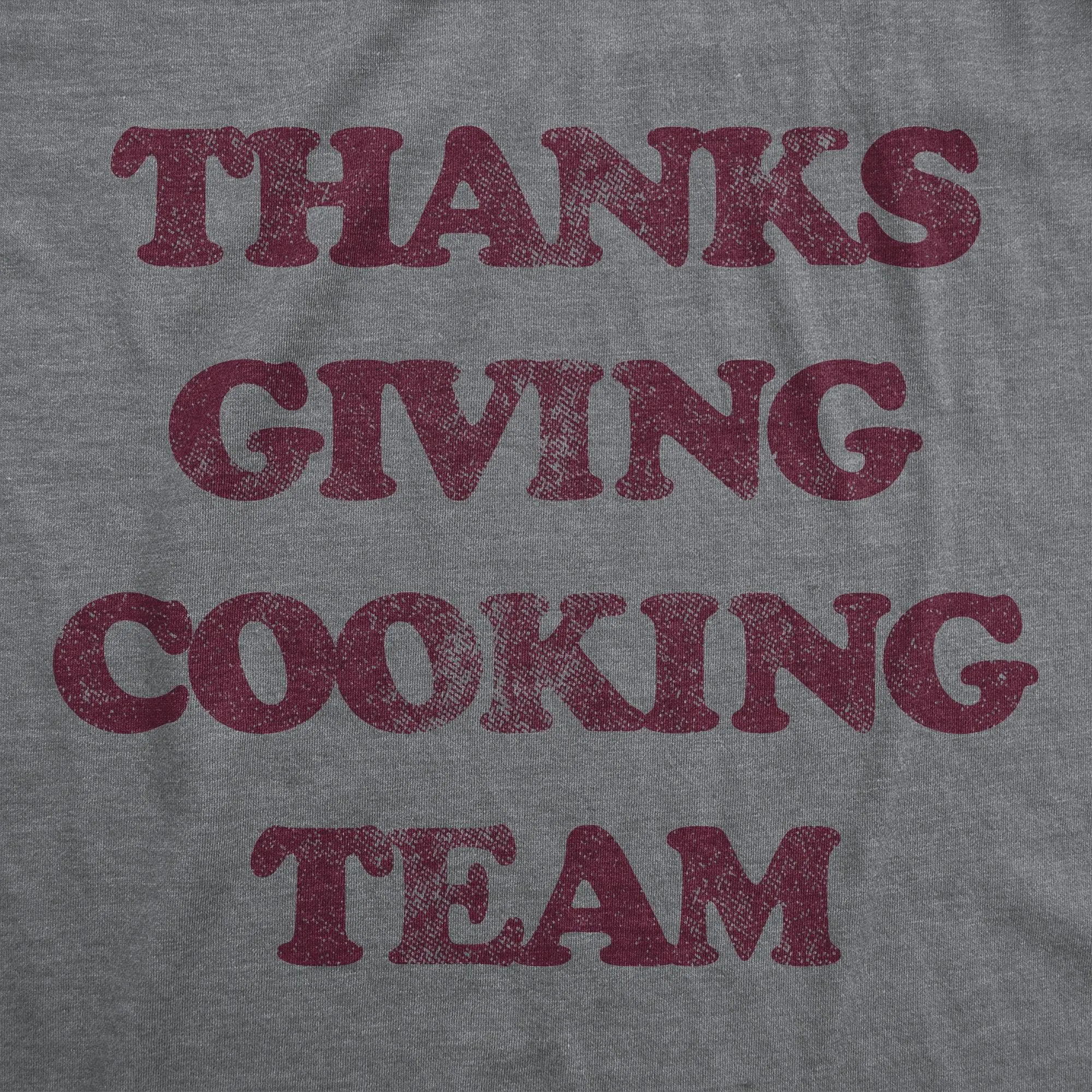 Thanksgiving Cooking Team Women's T Shirt sold by Crazy Dog T-Shirts product image thumbnail 2