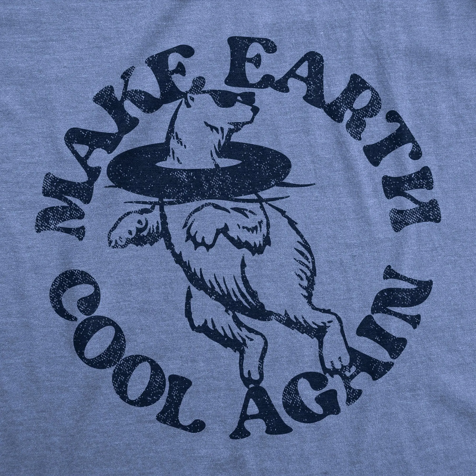 Make Earth Cool Again Men's T Shirt sold by Crazy Dog T-Shirts product image thumbnail 2