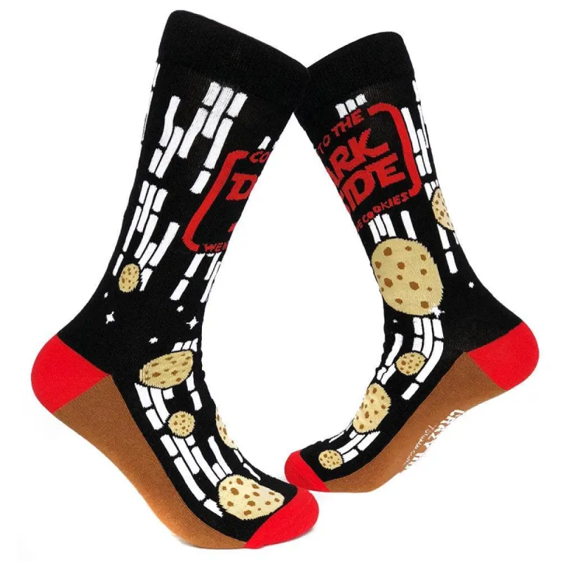 Mens Come To The Dark Side, We Have Cookies Socks sold by Crazy Dog T-Shirts