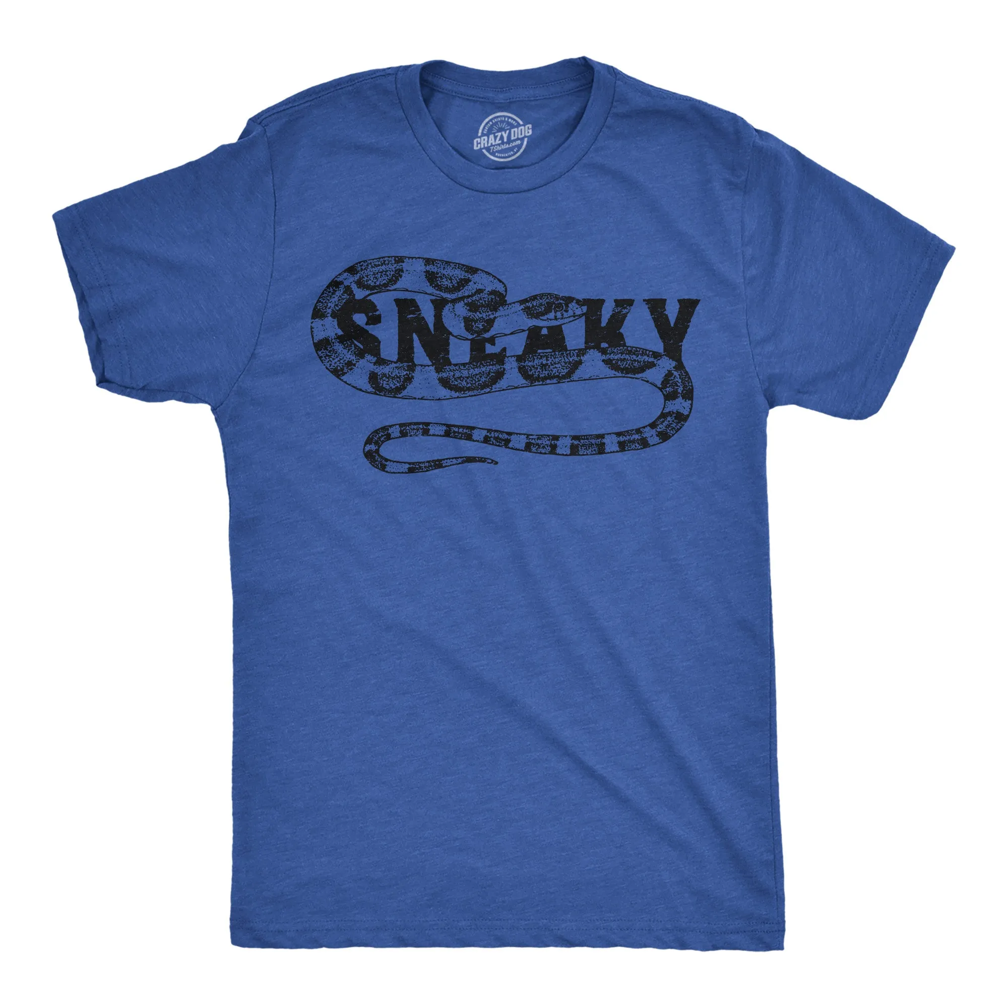 Sneaky Snake Men's T Shirt sold by Crazy Dog T-Shirts