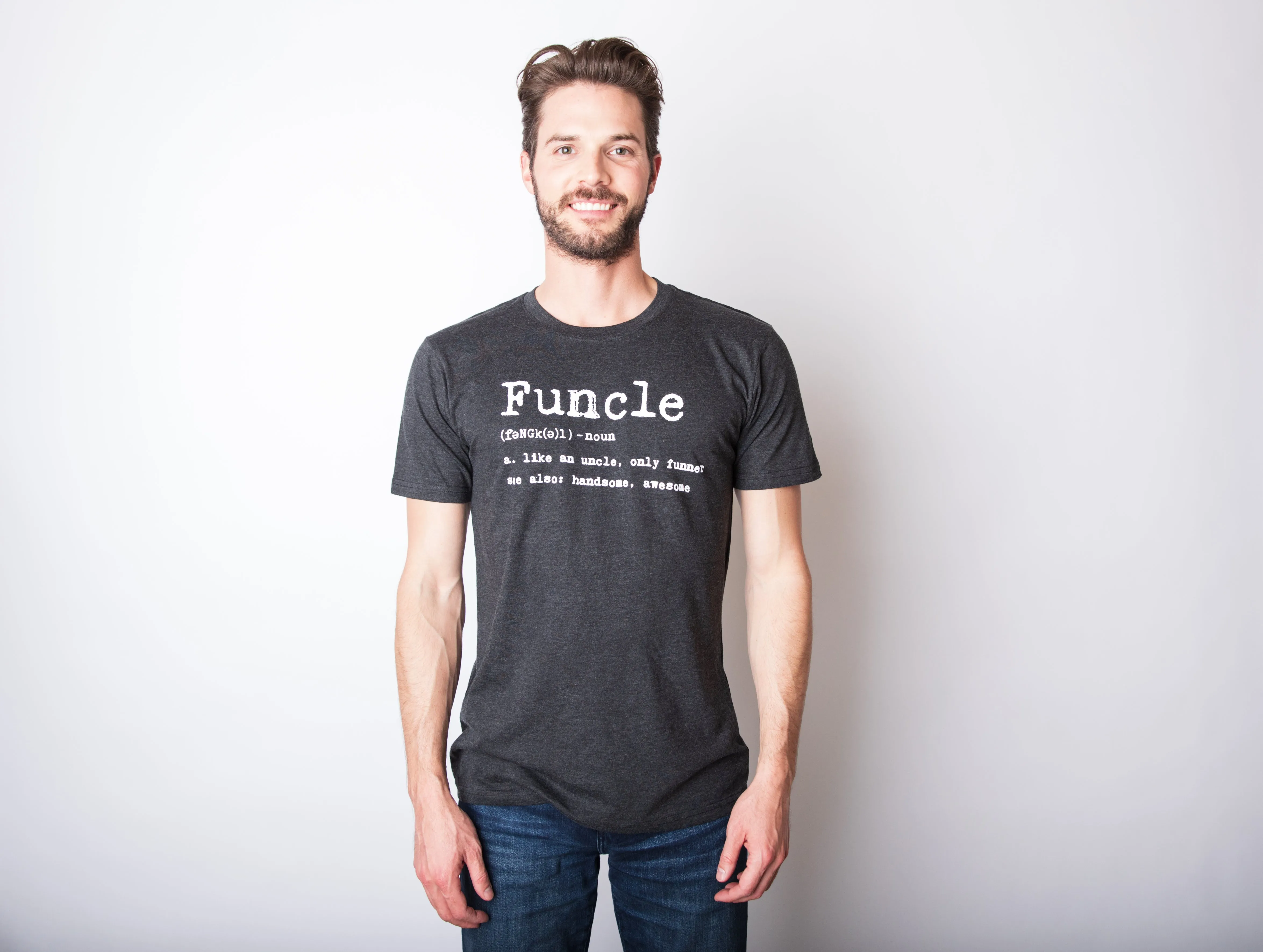 Funcle Defintion Men's T Shirt sold by Crazy Dog T-Shirts product image thumbnail 2