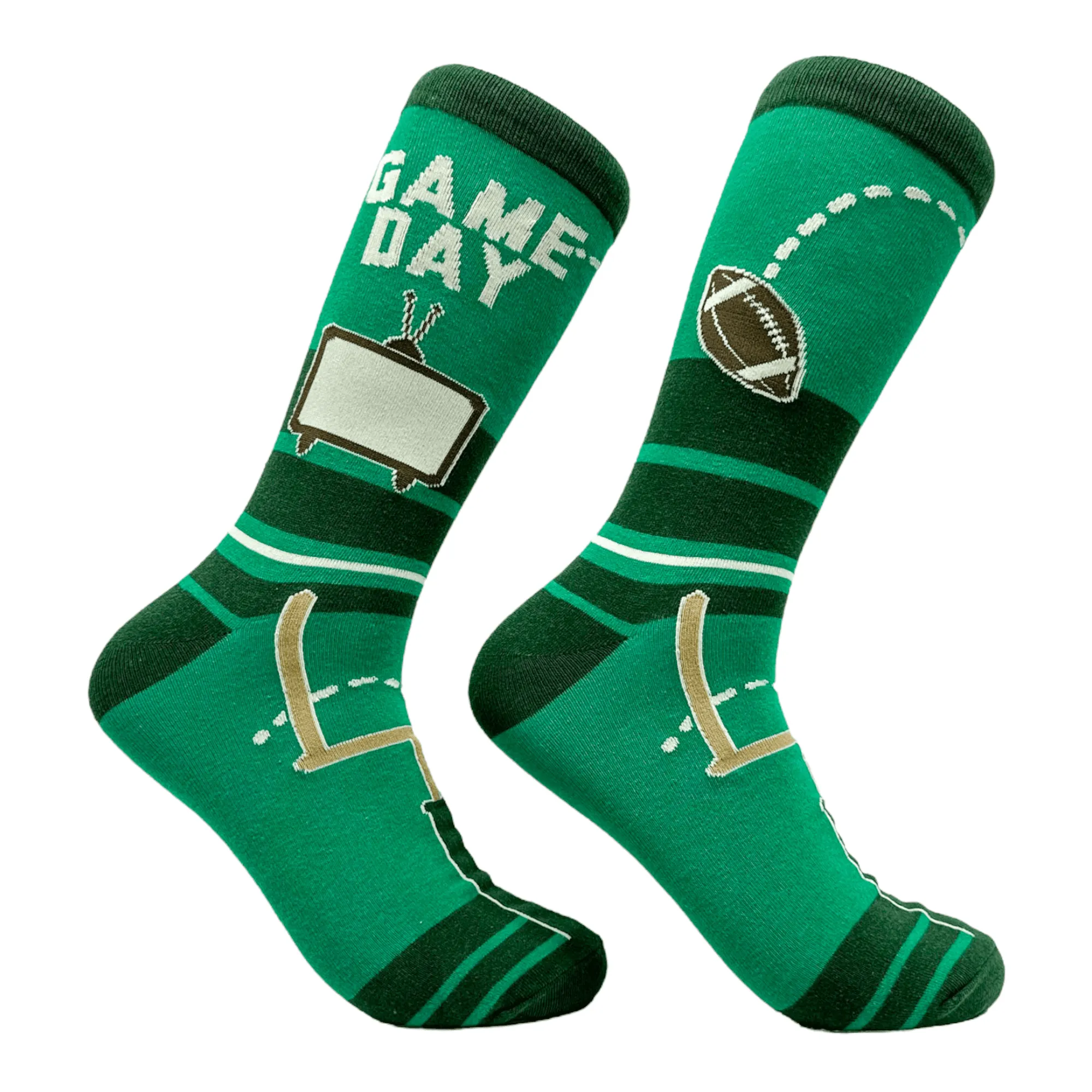 Men's Game Day Socks sold by Crazy Dog T-Shirts