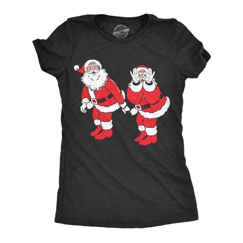 Griddy Dance Santa Women's T Shirt sold by Crazy Dog T-Shirts