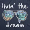 Livin' The Dream Men's T Shirt sold by Crazy Dog T-Shirts