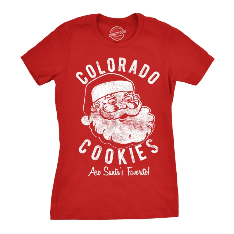 Colorado Cookies Women's T Shirt sold by Crazy Dog T-Shirts