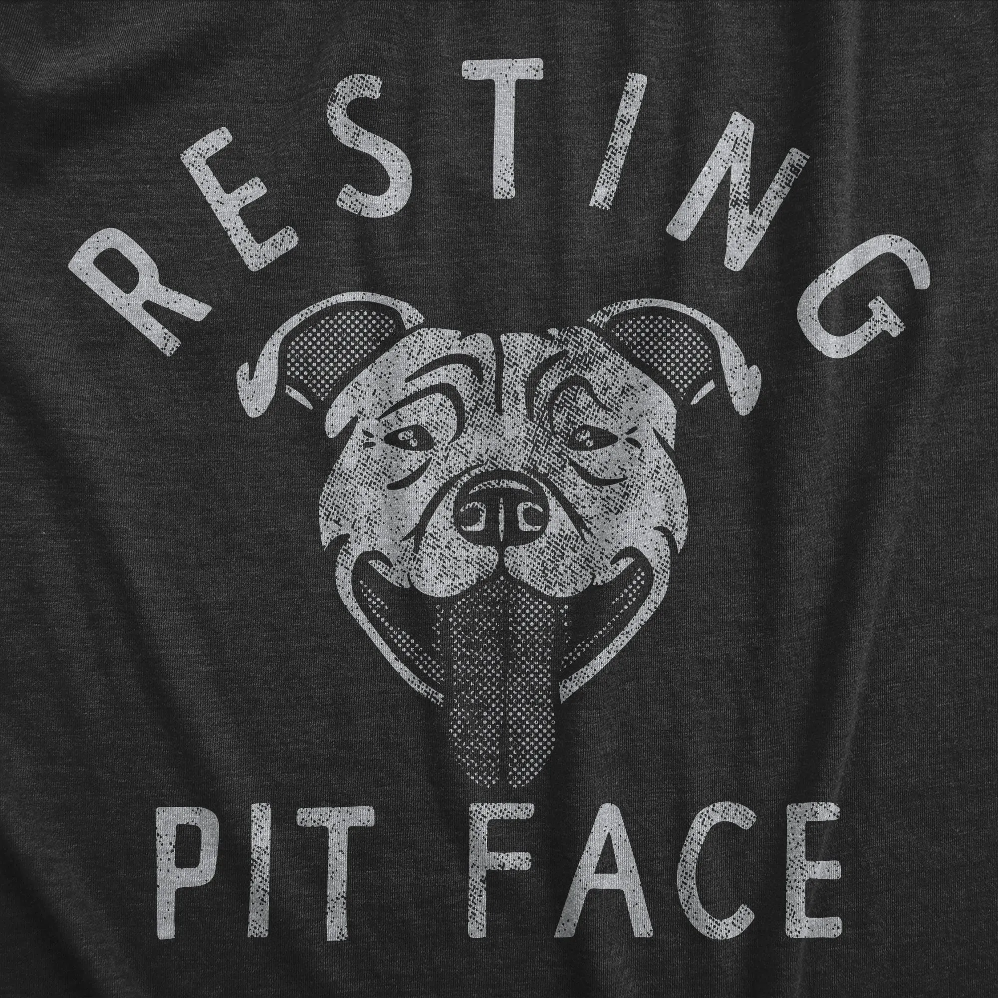Resting Pit Face Women's T Shirt sold by Crazy Dog T-Shirts product image thumbnail 2