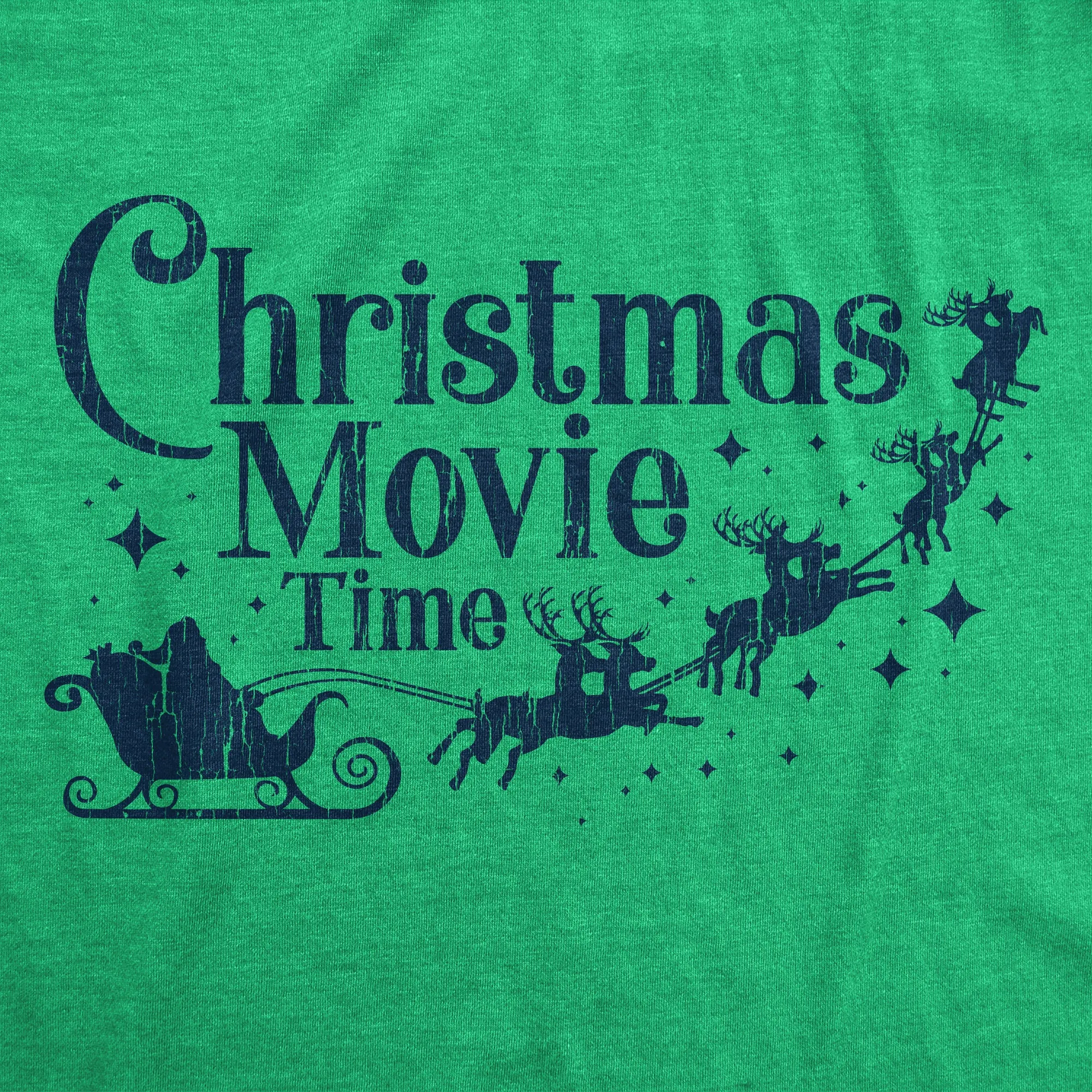 Christmas Movie Time Men's T Shirt sold by Crazy Dog T-Shirts product image thumbnail 2