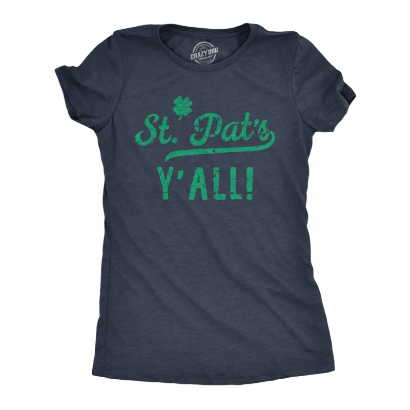 St Pats Yall Women's T Shirt sold by Crazy Dog T-Shirts