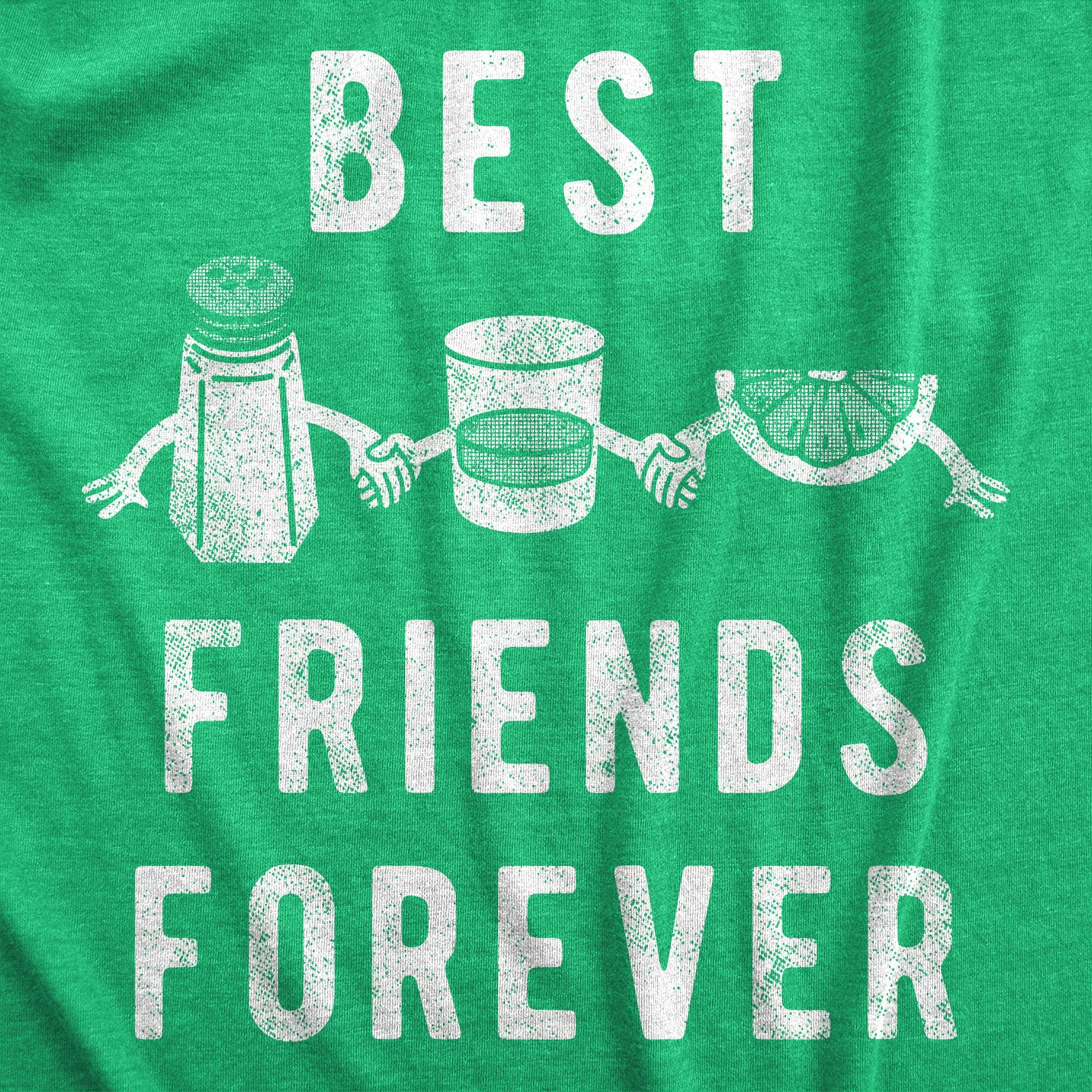 Best Friends Forever Tequila Lime Salt Women's T Shirt sold by Crazy Dog T-Shirts product image thumbnail 2