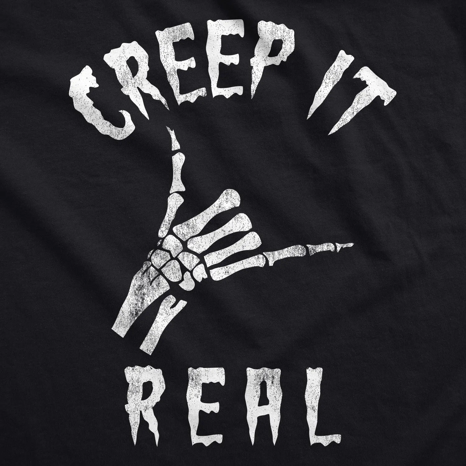 Creep It Real Men's T Shirt sold by Crazy Dog T-Shirts product image thumbnail 2
