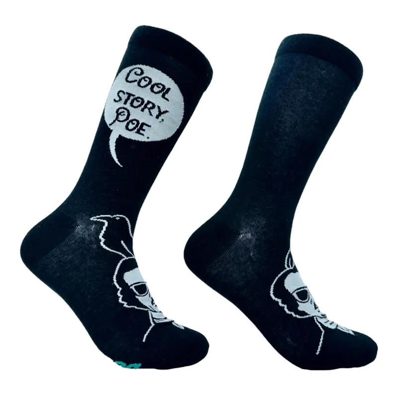Men's Cool Story Poe Socks sold by Crazy Dog T-Shirts