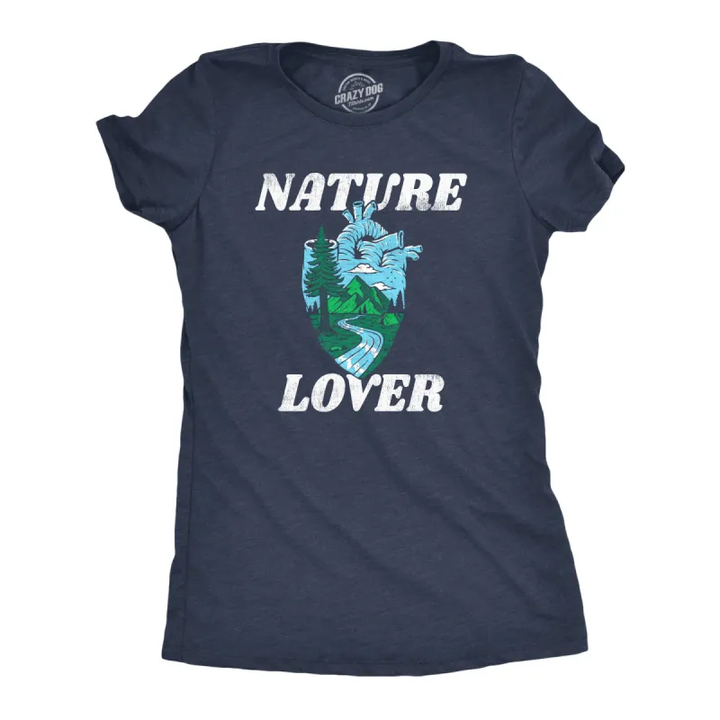 Nature Lover Women's T Shirt sold by Crazy Dog T-Shirts