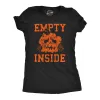 Empty Inside Women's T Shirt sold by Crazy Dog T-Shirts