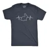 Rabbit Heart Beat Men's T Shirt sold by Crazy Dog T-Shirts