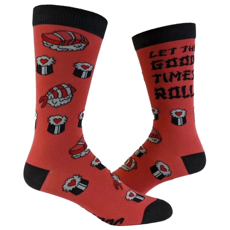 Womens Let The Good Times Roll Socks sold by Crazy Dog T-Shirts