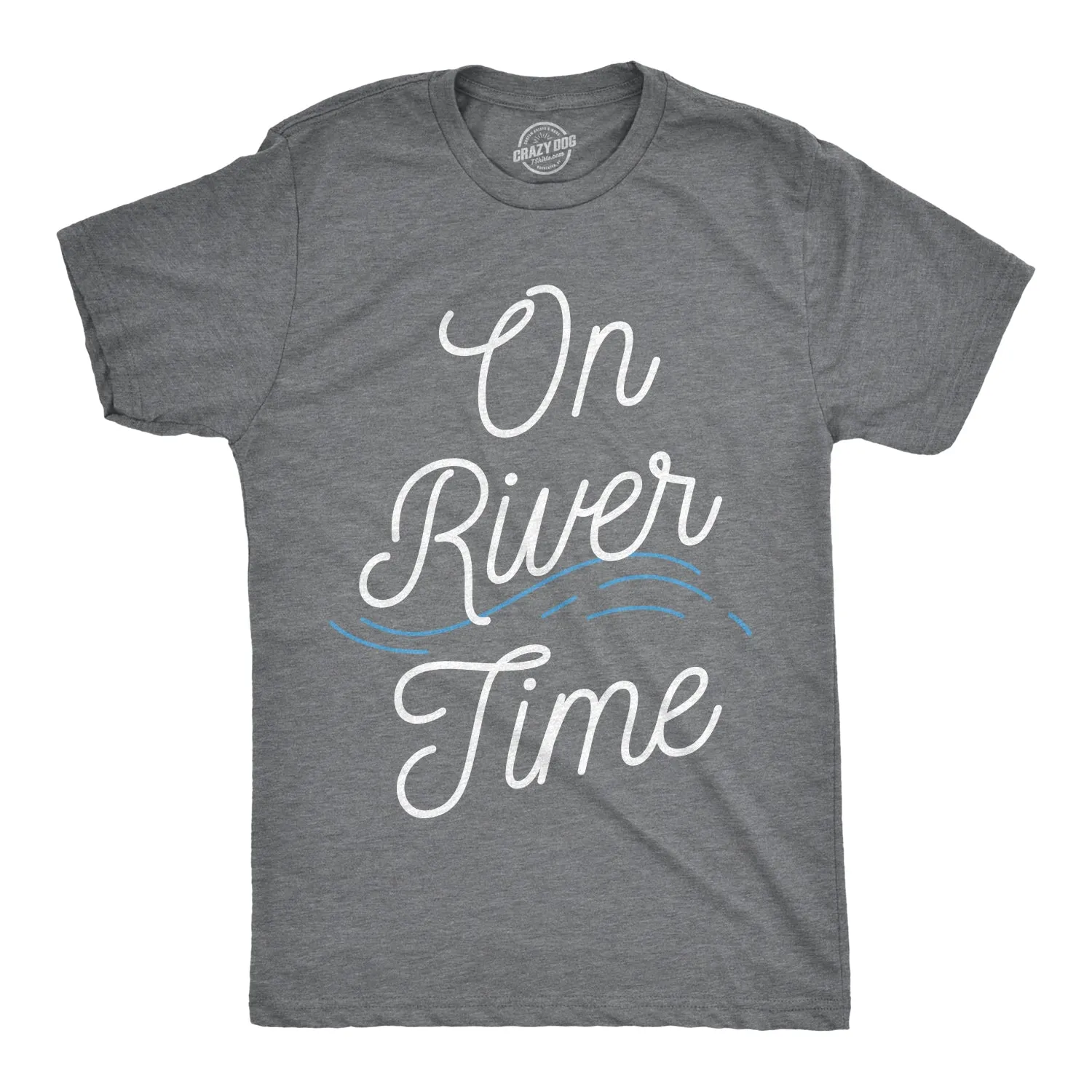 On River Time Men's T Shirt sold by Crazy Dog T-Shirts