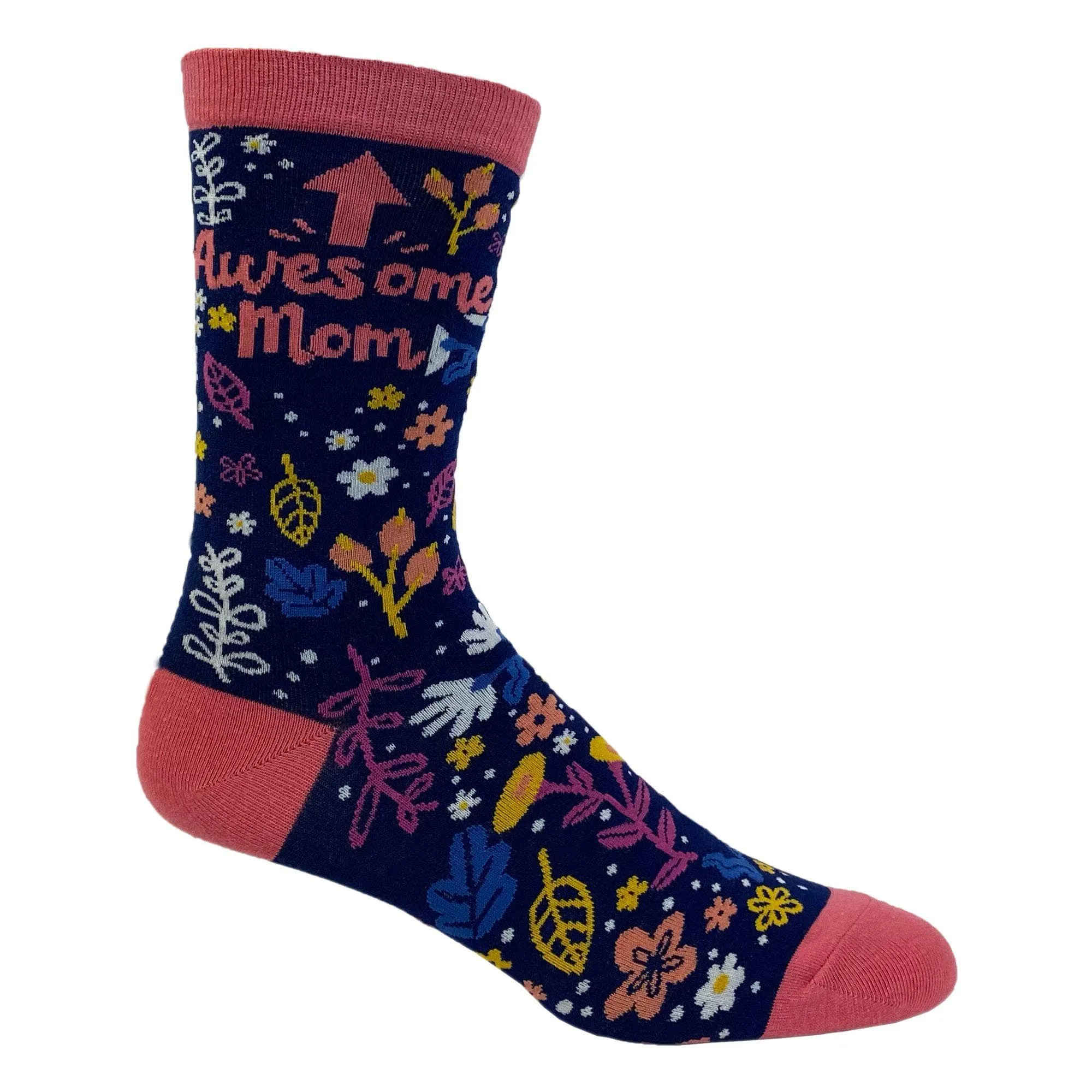 Womens Awesome Mom Socks sold by Crazy Dog T-Shirts product image thumbnail 3
