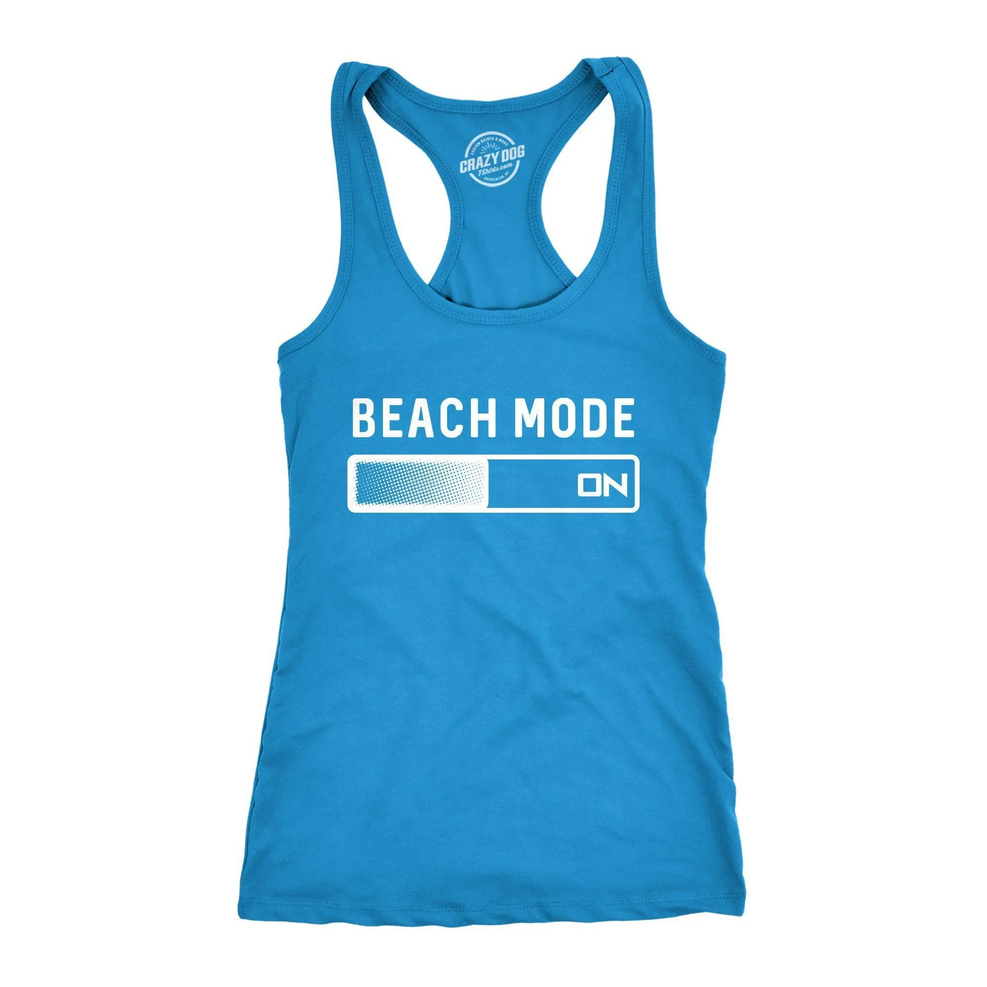 Beach Mode Women's Tank Top sold by Crazy Dog T-Shirts