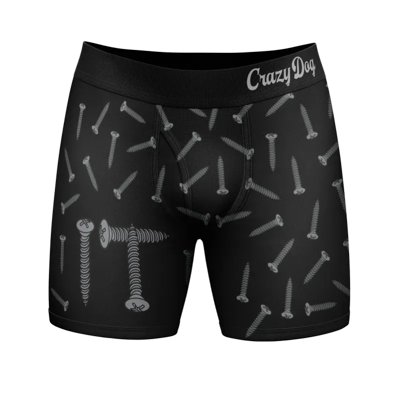 Screw It Boxer Briefs sold by Crazy Dog T-Shirts