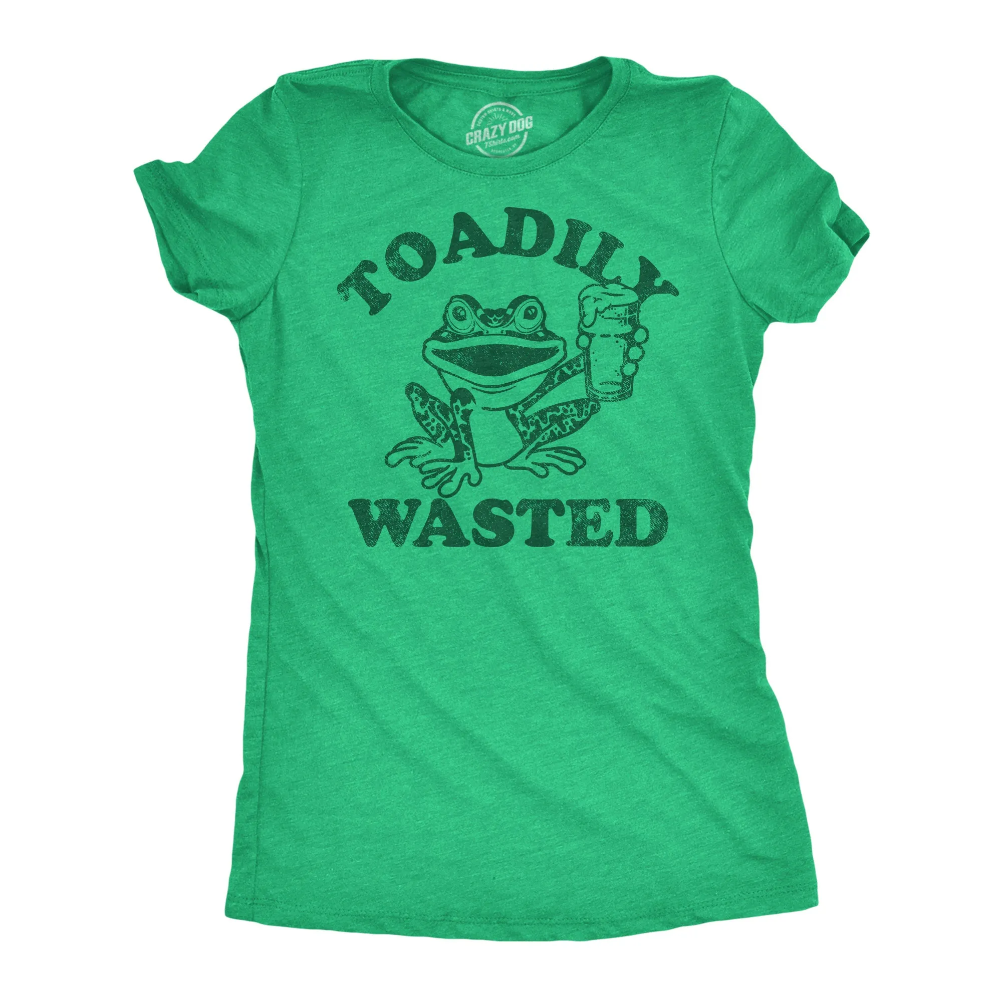 Toadily Wasted Women's T Shirt sold by Crazy Dog T-Shirts