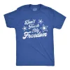 Don't Touch My Freedom Men's T Shirt sold by Crazy Dog T-Shirts