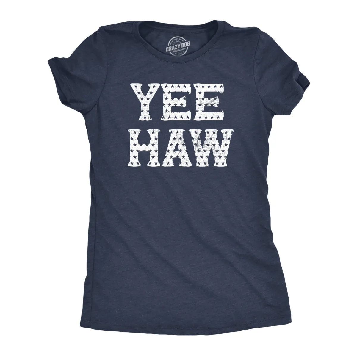 Yee Haw USA Women's T Shirt sold by Crazy Dog T-Shirts