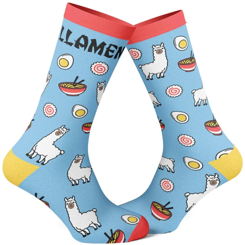 Women's Llamen Socks sold by Crazy Dog T-Shirts