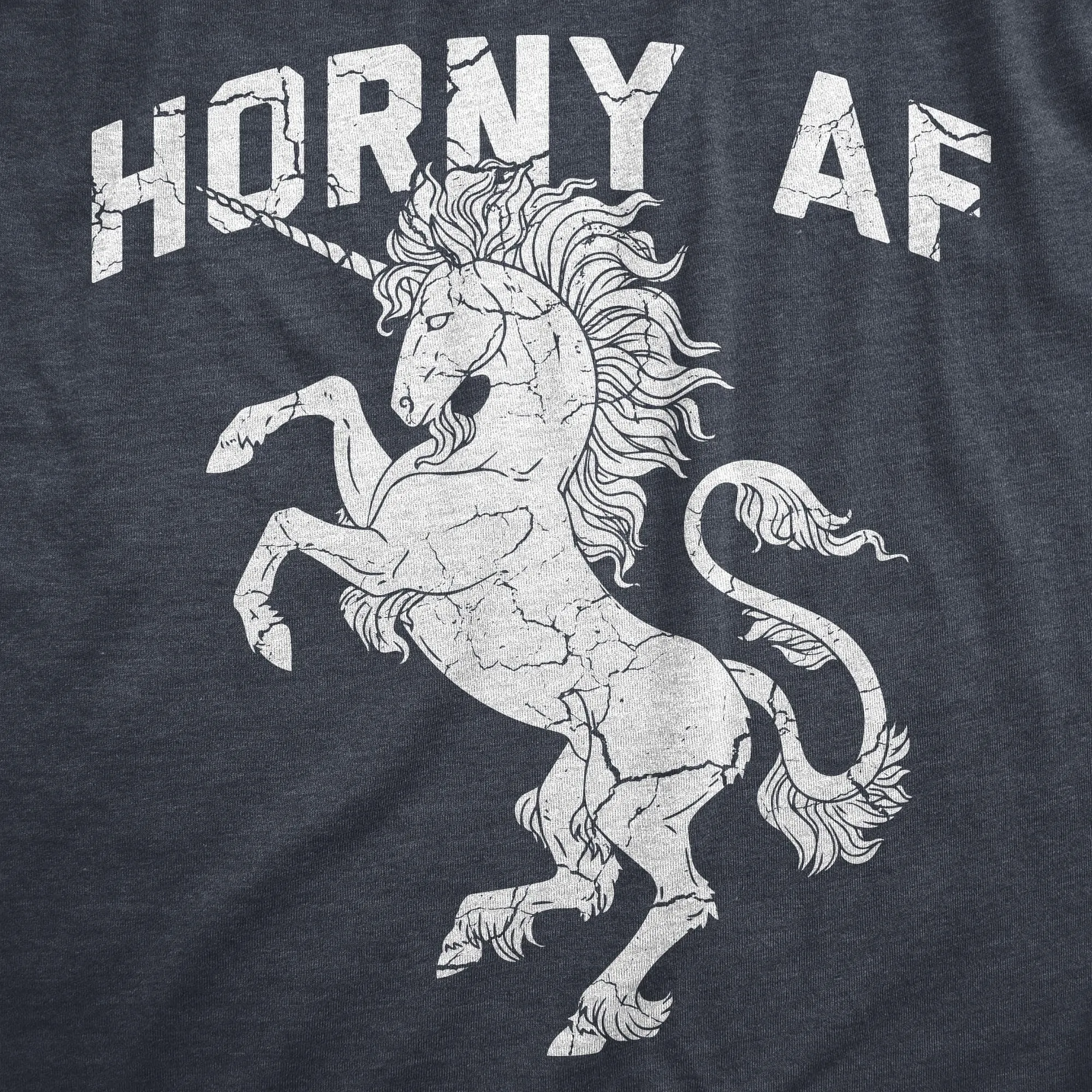 Horny AF Women's T Shirt sold by Crazy Dog T-Shirts product image thumbnail 2
