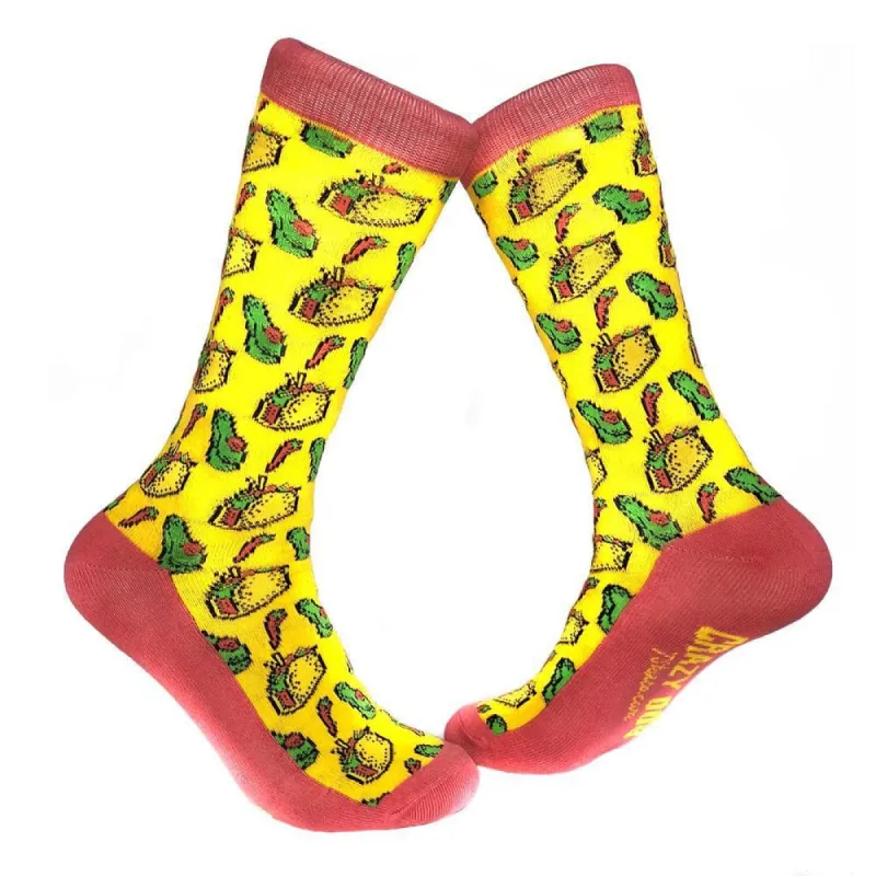 Womens Tacos And Avocados Socks sold by Crazy Dog T-Shirts