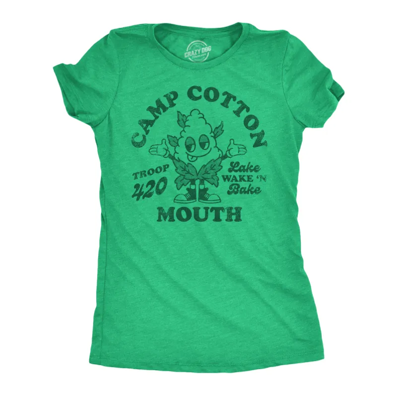 Camp Cotton Mouth Women's T Shirt sold by Crazy Dog T-Shirts