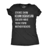 Studies Show That Intelligent People Swear More Than Stupid Mother Fuckers Women's T Shirt sold by Crazy Dog T-Shirts