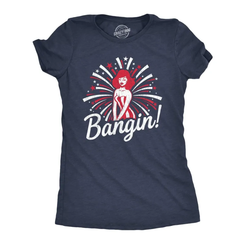 Bangin! Women's T Shirt sold by Crazy Dog T-Shirts