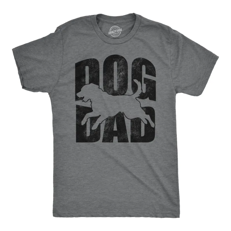Dog Dad Men's T Shirt sold by Crazy Dog T-Shirts