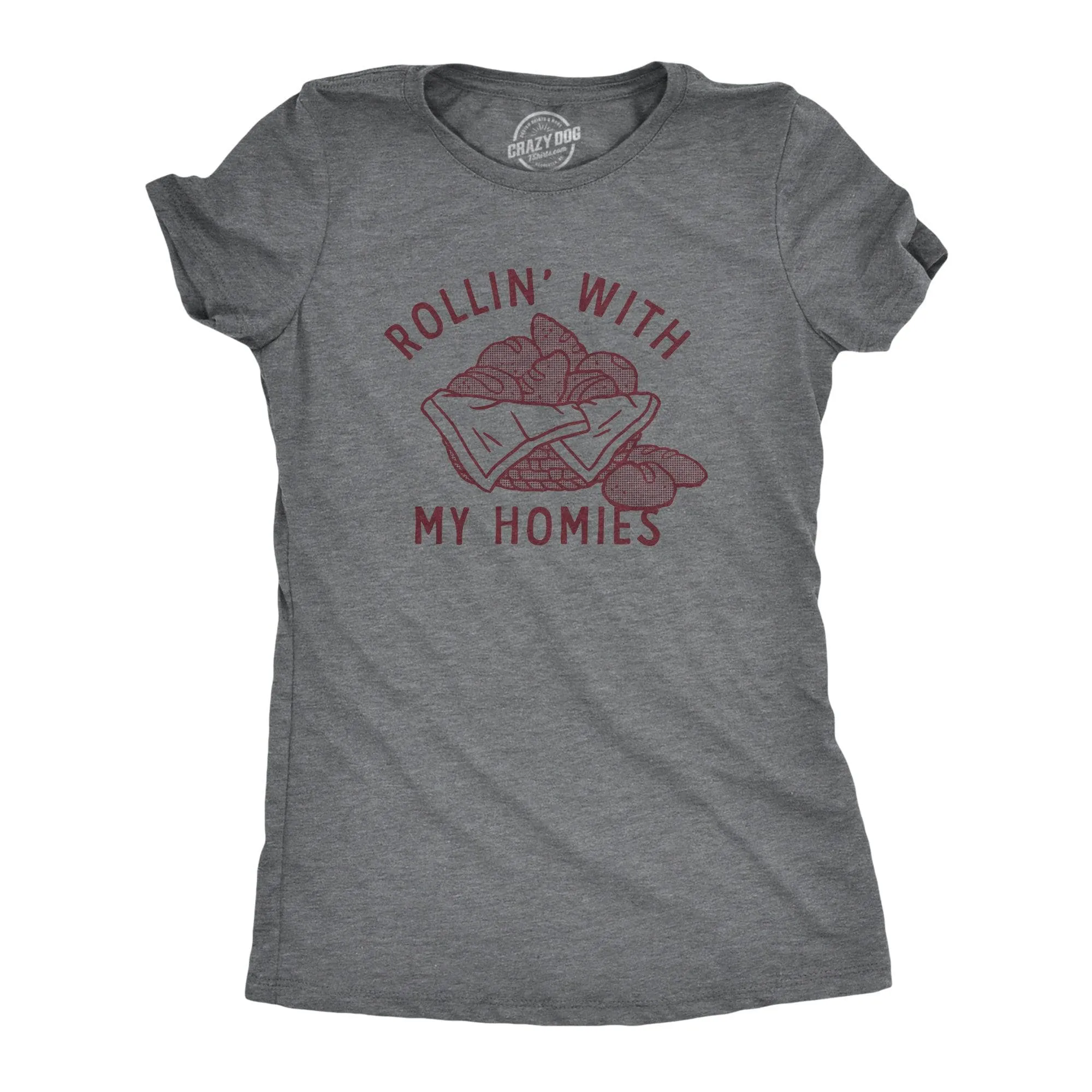 Rollin With My Homies Women's T Shirt sold by Crazy Dog T-Shirts