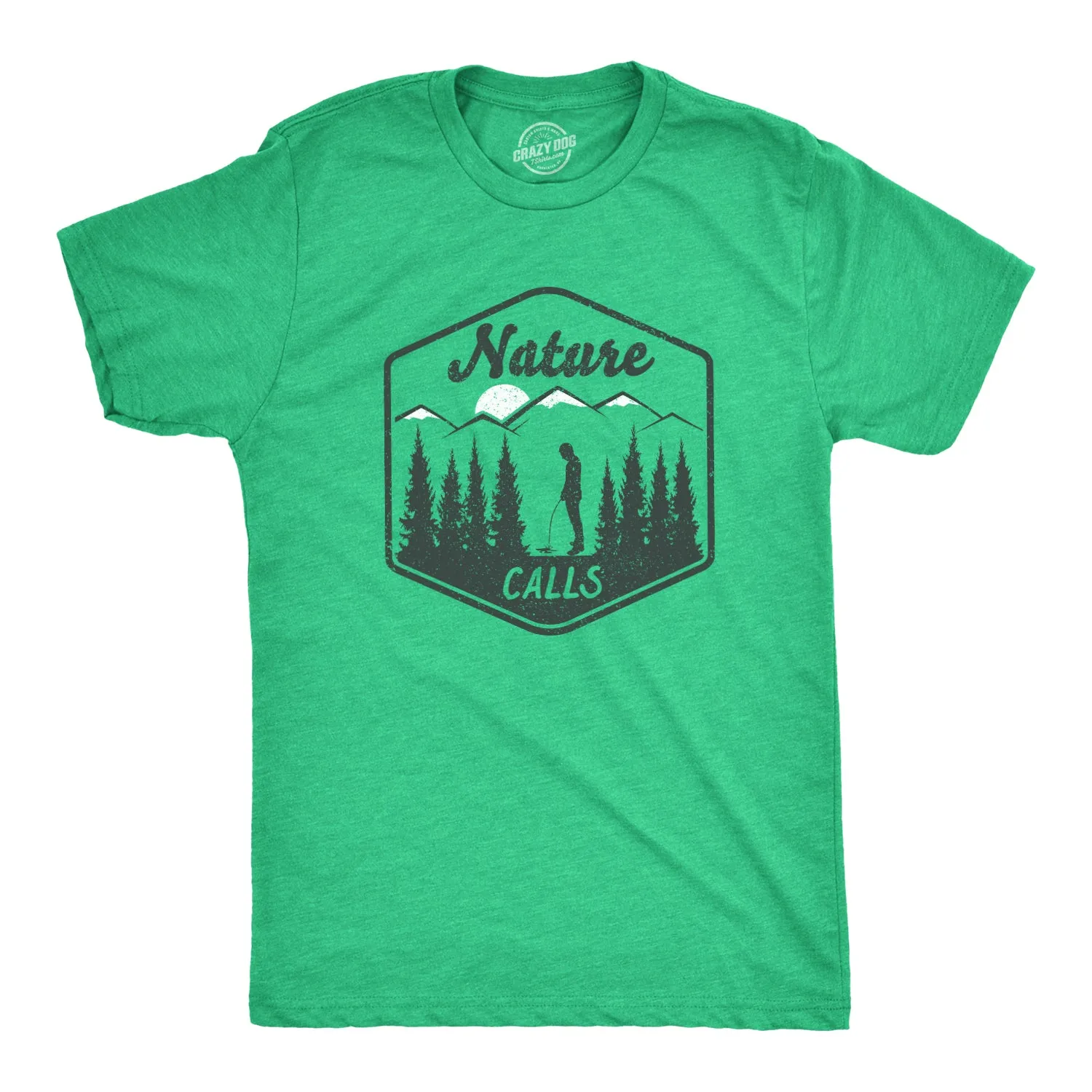 Nature Calls Men's T Shirt sold by Crazy Dog T-Shirts