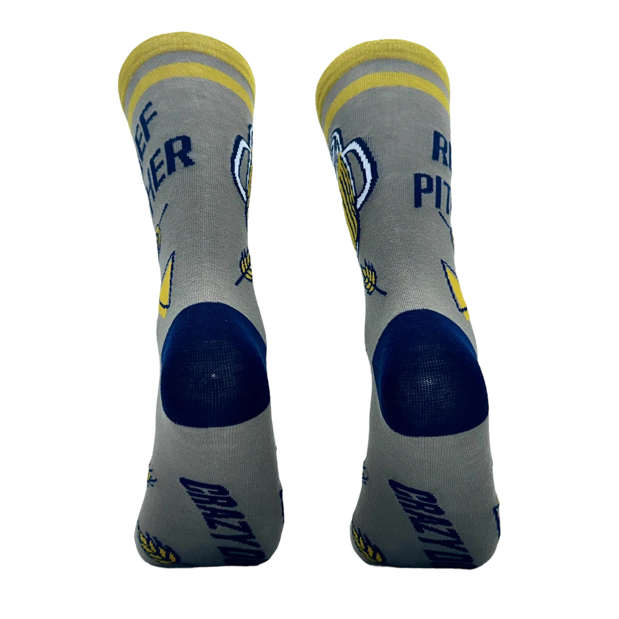 Men's Relief Pitcher Socks sold by Crazy Dog T-Shirts product image thumbnail 4