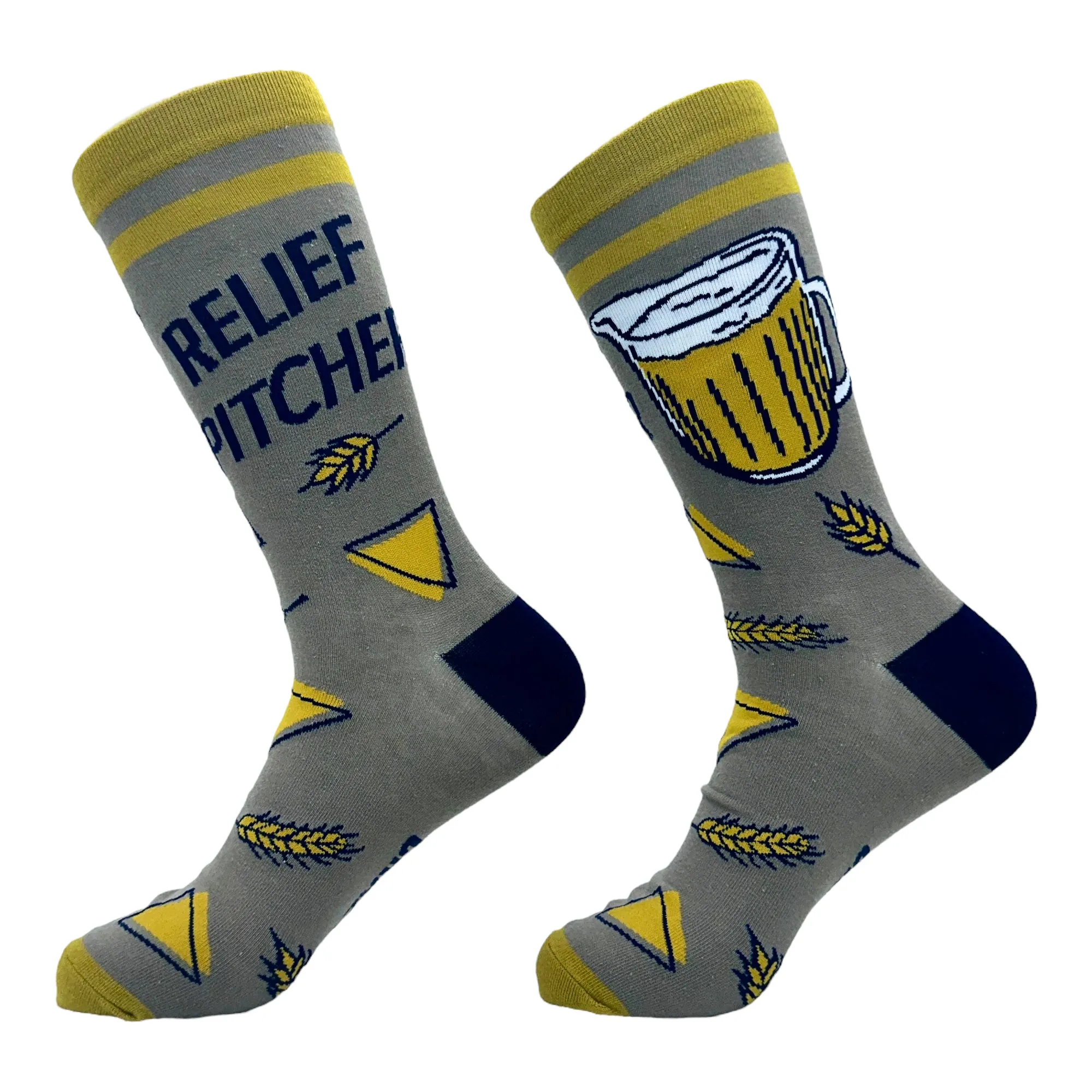 Men's Relief Pitcher Socks sold by Crazy Dog T-Shirts product image thumbnail 2