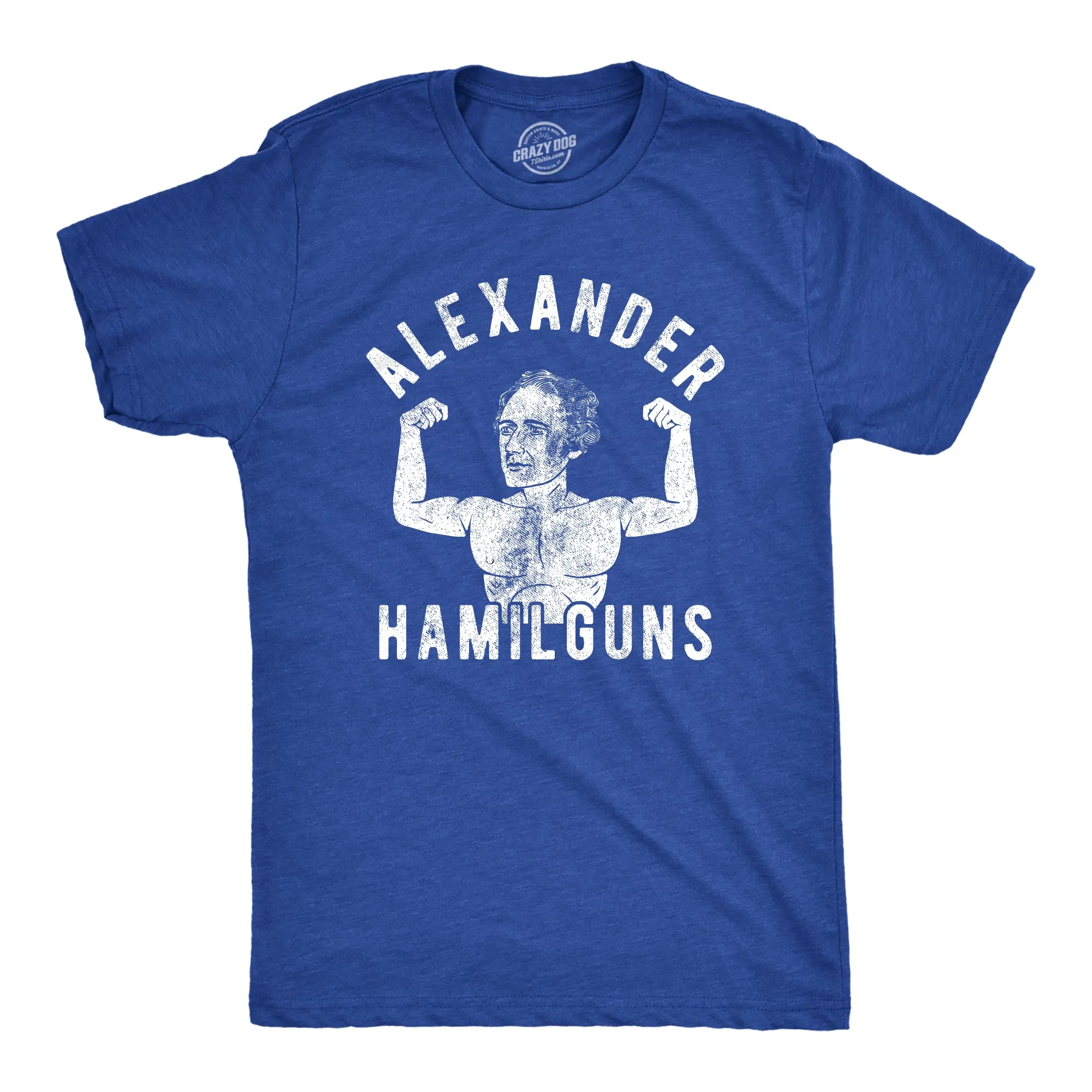 Alexander Hamilguns Men's T Shirt sold by Crazy Dog T-Shirts